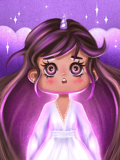 Wonderfull Lights artist brand character cartoon cartoon character character drawing fantasy illustration magic procreate art wonderful wow