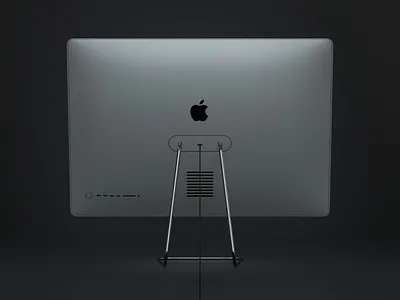 iMac Pro M1 Back 3d apple c4d concept imac imac pro m1 m1x octane pro prototype render 3d