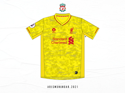 Liverpool Fantasy Away Kit 2020-2021 animation app art branding clean design flat graphic design illustration illustrator logo vector