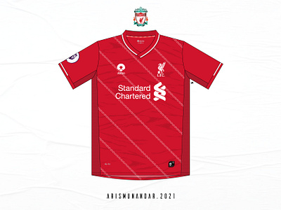 Liverpool Fantasy Home Kit 2020-2021 animation app art branding clean design graphic design illustration illustrator logo vector