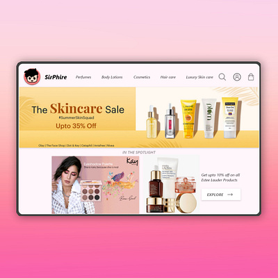 Website Landing Page UI Design adobe xd app branding design figma logo typography ui uidesign uiux ux