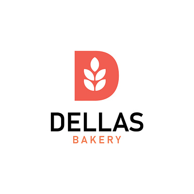 Logo Design for a U. S Based Bakery (Dellas Bakery ) branding design logo minimal