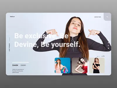 Motivational Speaker clean clean ui cleandesign design new online ui uiux ux web