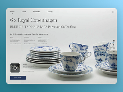 Online Crockery branding design designs new newdesign typography ui uidesign ux web