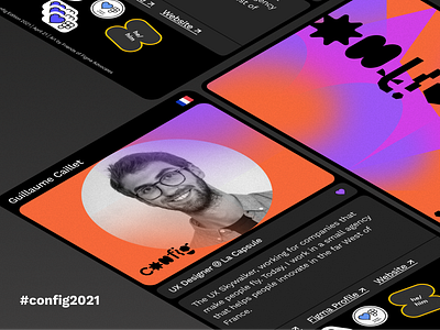 Config2021 Dribbble Shot 2021 config config2021 design figma