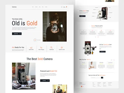 Product Web UI Exploration || 2021 2021 trend camera concept dribbble best shot homepage landingpage minimal popular product website top ui ux ui design uidesign uiux uiux designer uiuxdesign web web design webdesign website design