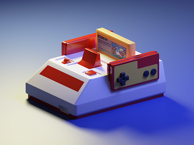 FC Mario 3d blender cycles