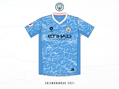 Manchester City Fantasy Home Kit 2020-2021 animation app art branding clean design graphic design illustration illustrator logo vector