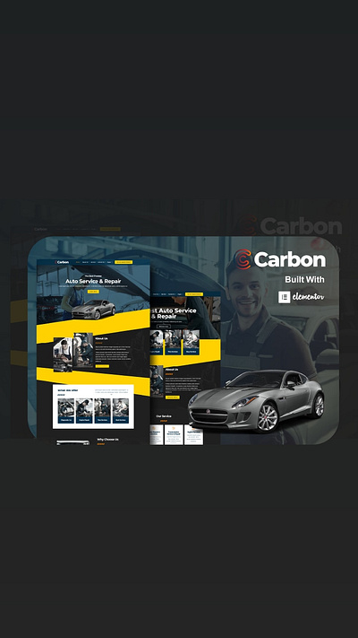 Carbon branding design designer designs ui ux web webdesign webdesigner website