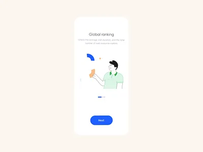 Onboarding Analytic App agilie analytic analytics app animation clean illustration interface mobile onboarding onboarding screens ui ux