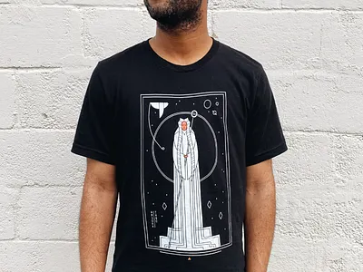 Art Nouveau Ahsoka Tano T-shirt II ahsoka art nouveau clone wars fulcrum glasgow school glasgow style padawan star wars tee tshirt