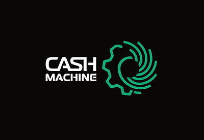 Logo for a business automation company automation business cash register design gear logo logodesigner дизайн