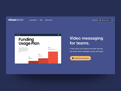 Landing Page Concept 1/2