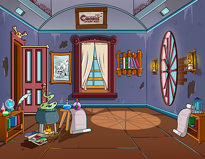 Fondo # 4 Chronos Fantasy adobe animation design game game design gameart illustration illustrator minimal photoshop sketch sketchbook vector wallpaper