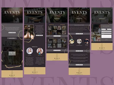Events 24 challenge concept design landing page minimal photoshop ui ui designer web design webdesign