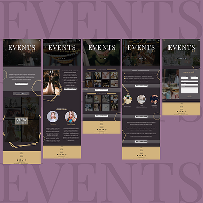 Events 24 challenge concept design landing page minimal photoshop ui ui designer web design webdesign
