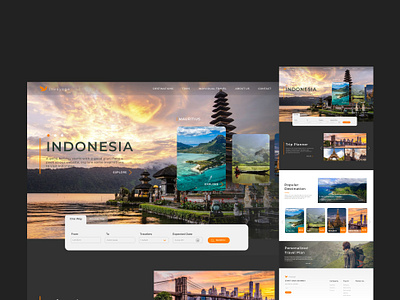 Travel Agency design digital design travel travel agency travelling ui uiux user interface webdesign website website design