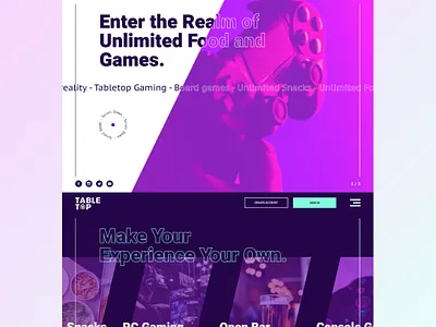 Gaming Cafe Website Design branding design gamer gaming gaming cafe gaming website landing page design ui ux video game website video games website website design