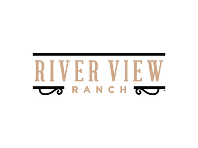 RIVER VIEW RANCH - OFFICIAL LOGO events landscape ogden ranch utah wedding
