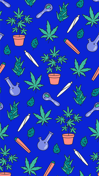 High There pattern 420 blunt brand pattern bud cannabis cannabis leaf cannabis plant cbd high there app illustration legalize weed marijuana pattern design pipe repeating pattern weed