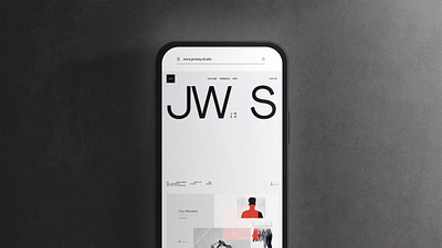 JW.S® 2021 Site (Coming Soon) art direction design folio interactive jon way jw.s portfolio preview ui ux