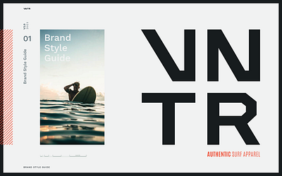 VNTR brand development apparel branding surfing