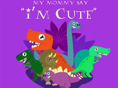 dinosaur family animal branding character design design dinosaur dribbble best shot icon illustration logo minimal storybook vector