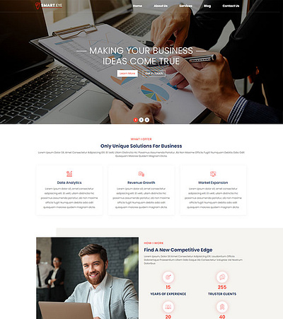 free it service website template free template free website template website template