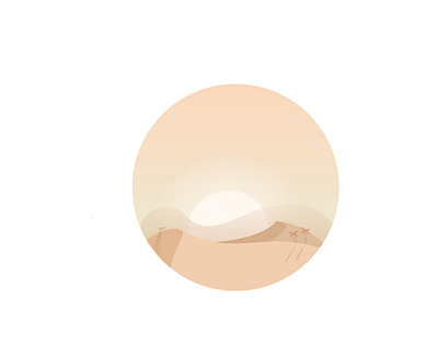 Desert. 2021 2k21 art desert design dribdrab minimal palm trees sand vector