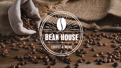 Bean House Coffee Logo Design branding designing graphic design logo logo design logodesign logotype typography