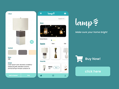 lampo design flat idnakhwat redesign studying thyratiara ui ux