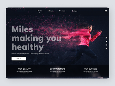 Fitness branding design new newdesign online ui uiux ux web website