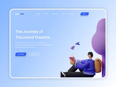 Bookolate design ebook figma landingpage minimal design ui uidesign uiux ux