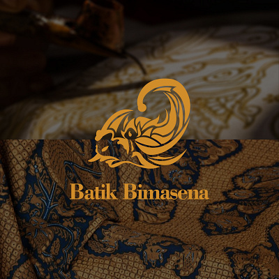 Batik Bimasena Logo batik branding cultural culturelogo design illustration logo logobrand logodesign wayang