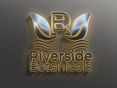 logo botanical botanical art botanical logo creative logos minimlaist modern riverr rivers