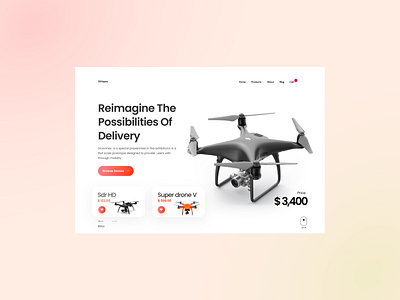 Drone ordering Website app design black color designthinking drone ecommerce matte web website