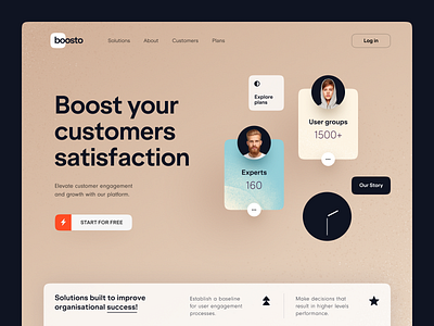 Landing Page for Productivity SaaS design homepage landing landing design landing page landing page design web web design web page web site website website design