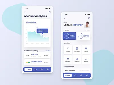 Wallet app app app design banking mobile mobile ui money app money tracker ui