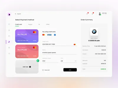 Payment Dashboard - UI Design clean ui dashboard dashboard ui design designs figma figmadesign invoice design minimal payment payment dashboard trend ui ui design user interface design userinterface web webdesign
