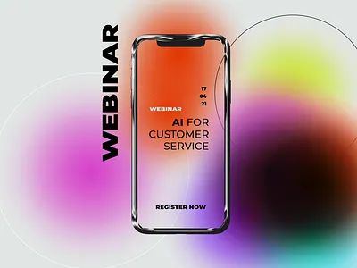 webinar branding gradient just for fun magdalenamigas mobile rainbow ui webinar