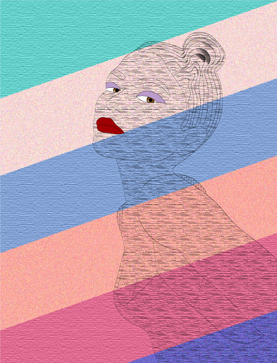 Powerfull 2021 design girl graphicdesign illustration illustrator vector