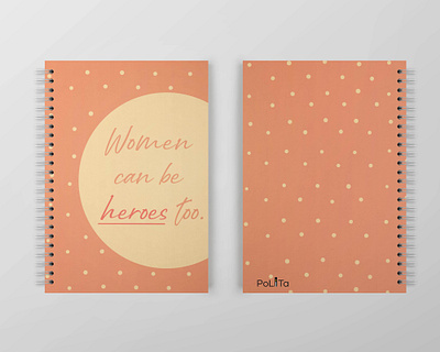 Women's Day Notebook Design design graphic design graphics illustration notebook cover notebook design notebooks typography womensday