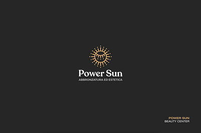 Power Sun | Abbronzatura ed estetica beauty beautycare brand brandidentity branding design logo logodesign logotype mark minimal powersun rebranding