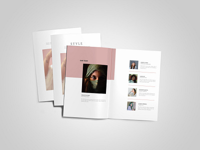 Brochure template bifold brochure brochure design business businesscard design illustration magazine magazine cover magazine design