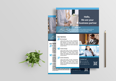 I will design professional flyer, for your business. business corprate flyer flyer design modern professional realestate