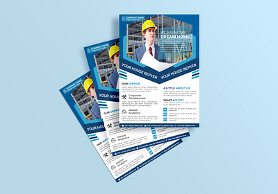 I will design a professional business flyer business corprate creative event flyer flyer desin modern professional realestate
