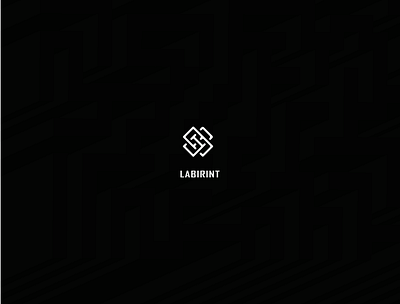 Labirint Mark branding design flat labirint minimal