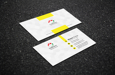 modren business card creative illustration