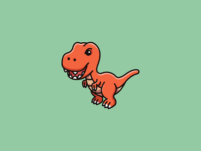 Tyrannosaurus Rex animal animal logo design design inspiration dinosaur dinosaurs flat design icon illustration illustrator jurassic park jurassic world mascot mascot logo t rex tyrannosaurus tyrannosaurus rex vector vector art vector illustration