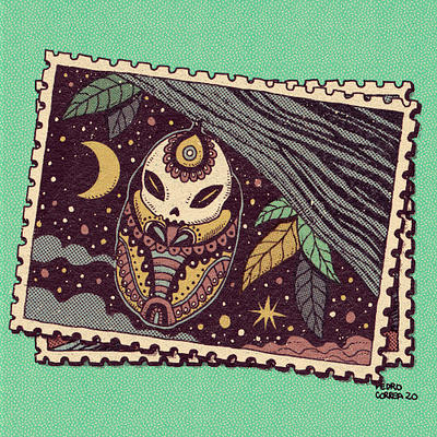 Cocoon cocoon death ink moleskine moon muerte night photo photography photoshop retro sketchbook skull vintage